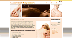 Desktop Screenshot of harrisacupuncture.com